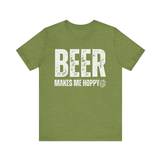 Beer Makes Me Hoppy - Green